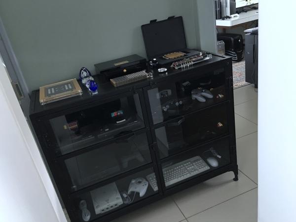 My console display cabinet