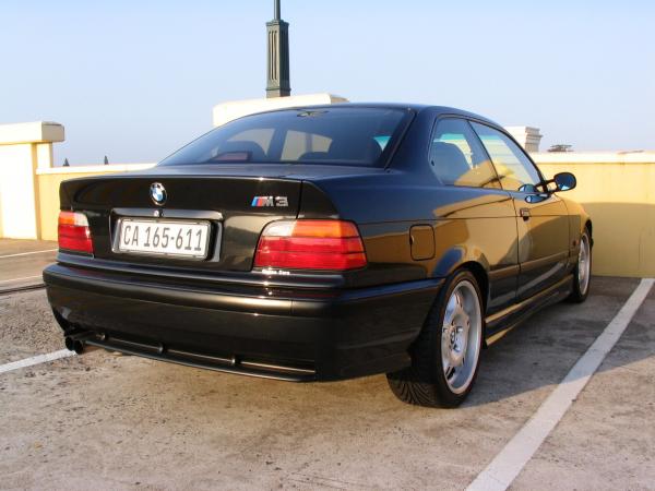 BMW M3 coupe - rear view
